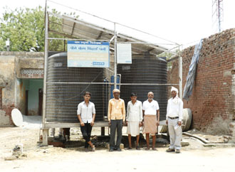 Renewable Energy - Reusing Solar light to provide drinking water to villagers